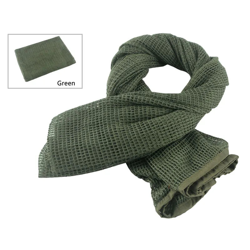 Foulard Camouflage en Maille - Voile de Sniper Camouflage pour Extérieur (Camping, Randonnée, Chasse, Tir) BLACKBEARD OUTDOOR INDUSTRIES