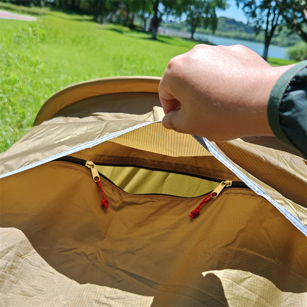 Tente Tunnel Ultralight 1 Personne – Imperméable PU3000/4000, Camping & Randonnée