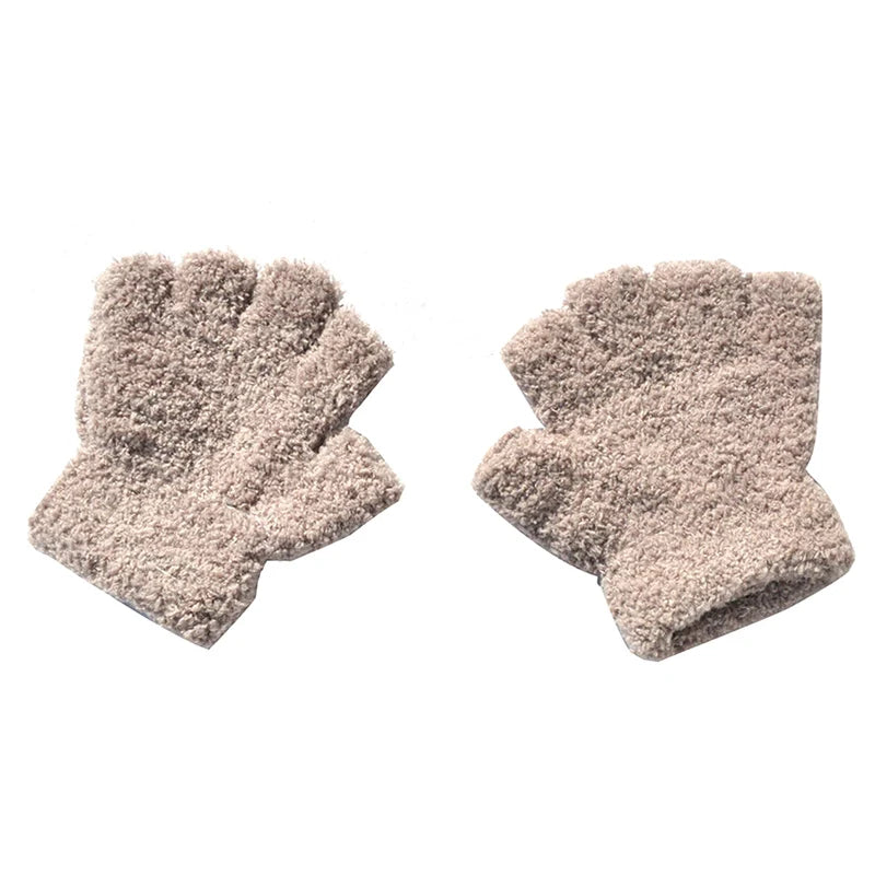 Paire de gants pour enfant en velours hiver Ma boutique