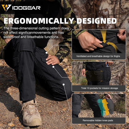 Pantalon Tactique Homme IDOGEAR G5 Heavy-Duty Combat Pants - BLACKBEARD OUTDOOR INDUSTRIES