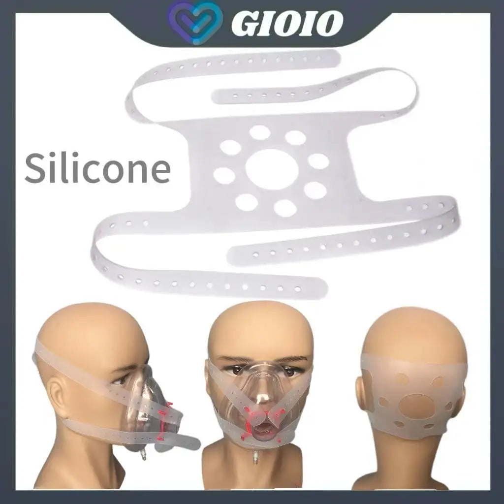 Masque d'Anesthésie avec Sangle de Fixation Silicone pour Adultes/Enfants - BLACKBEARD OUTDOOR INDUSTRIES