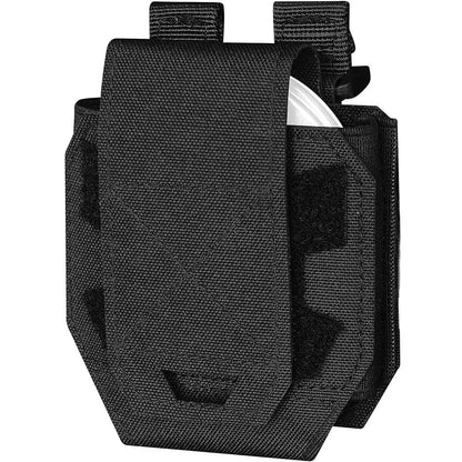 Holder Tactique pour Menottes - Poche MOLLE Universelle pour Menottes Standard avec Système de Libération Rapide BLACKBEARD OUTDOOR INDUSTRIES