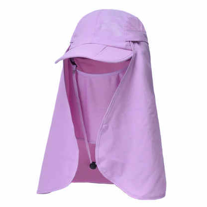 Chapeau de Protection UV d'Été – Casquette Anti-UV avec Protection du Cou et du Visage, Pliable, Séchage Rapide, Imperméable, Idéale pour Randonnée, Pêche et Activités Outdoor - BLACKBEARD OUTDOOR INDUSTRIES