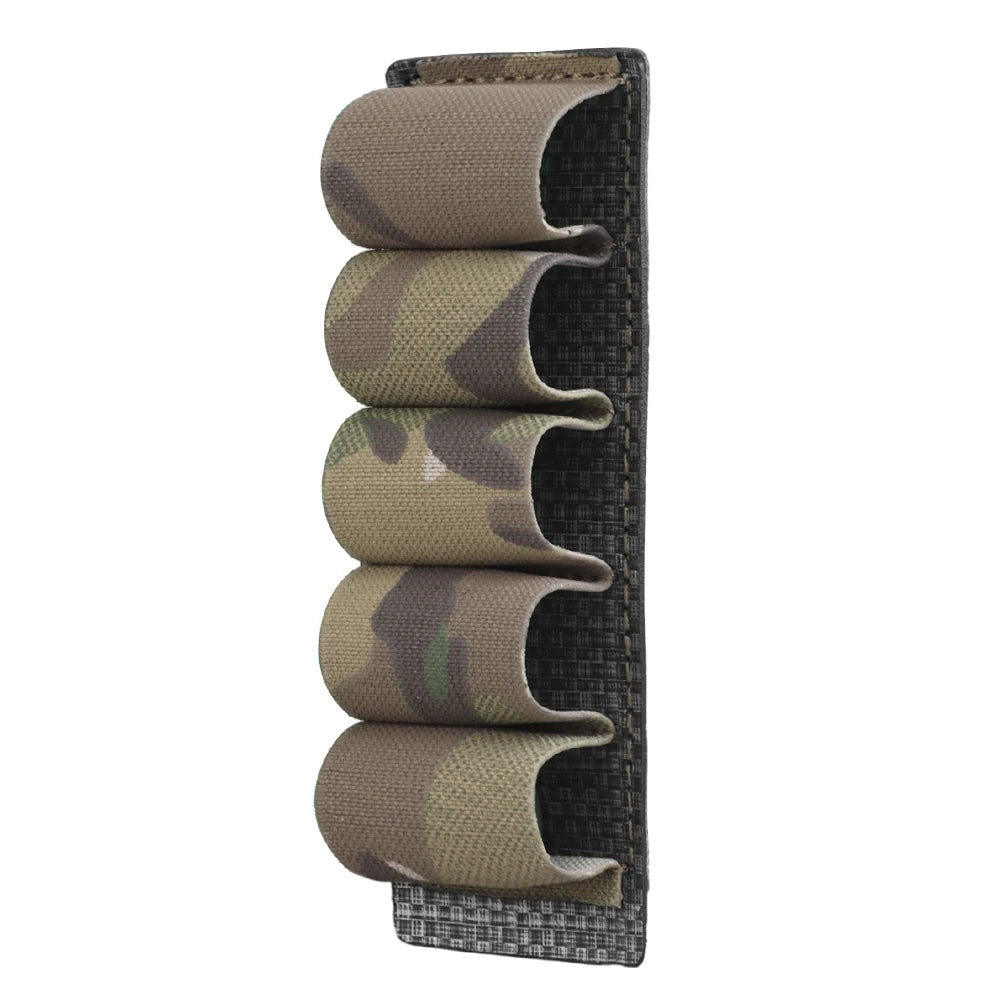 Tactical Elastic 5 Gauge Shell Holder MOLLE – Porte-cartouches pour Cartouches de Fusil BLACKBEARD OUTDOOR INDUSTRIES