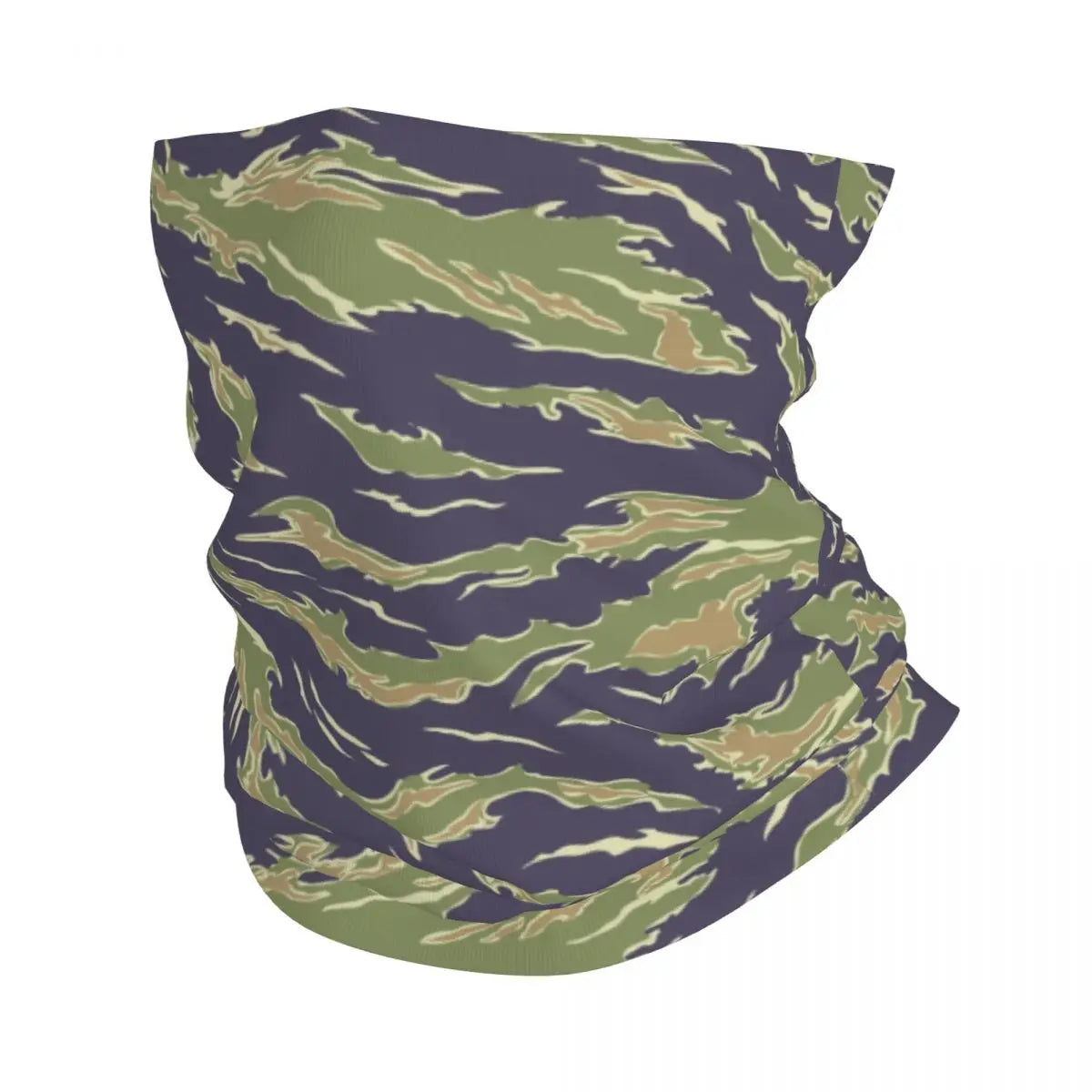 Tiger Stripe Camo – Bandeau Tour de Cou Hiver Multifonction pour Hommes et Femmes | Parfait pour Randonnée, Cyclisme, Sports Outdoor et Usage Quotidien - BLACKBEARD OUTDOOR INDUSTRIES