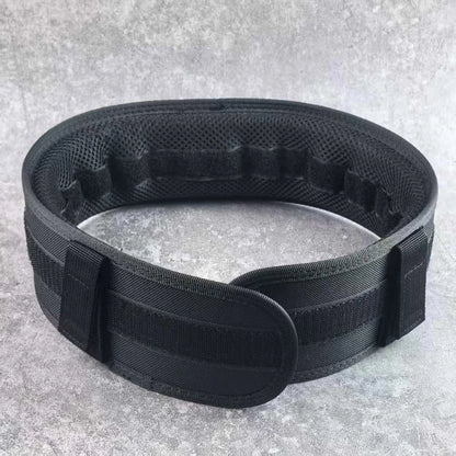 Ceinture Tactique 2-en-1 Nylon Velcro – Rigide Extérieure + Intérieure Respirante