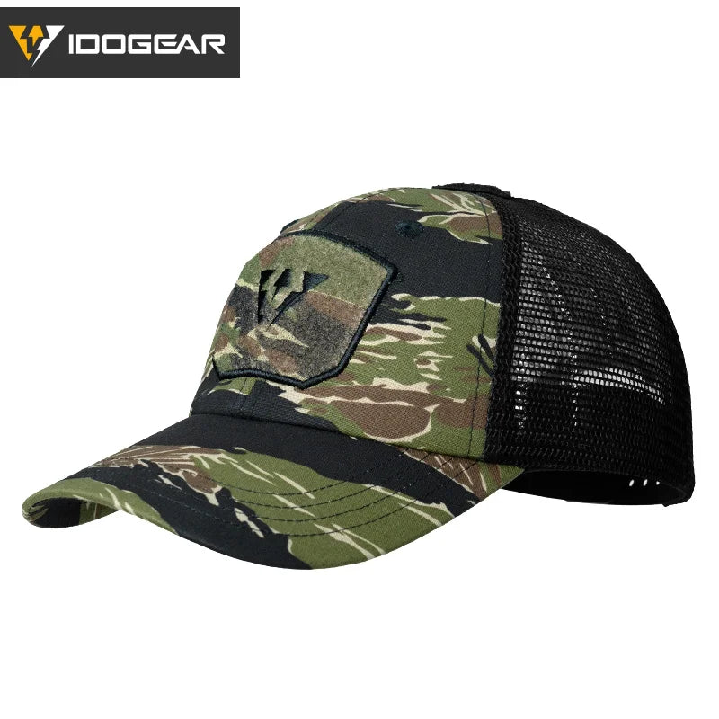 Casquette tactique respirante IDOGEAR mesh été - BLACKBEARD OUTDOOR INDUSTRIES