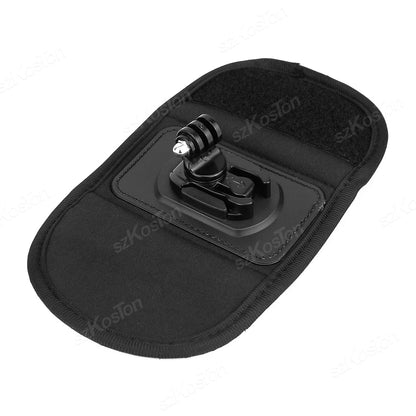 Support de Caméra 360° pour Bandoulière de Sac à Dos - Fixation pour GoPro, DJI Action, Insta360 et Plus BLACKBEARD OUTDOOR INDUSTRIES