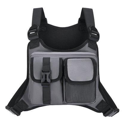Sac de poitrine tactique MOLLE pour randonnée et outdoor
