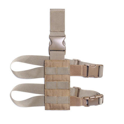 Holster de Cuisse MOLLE Universel – Plateforme de Support Tactique pour Pistolet, Réglable, Idéal pour Chasse, Paintball et Activités de Terrain BLACKBEARD OUTDOOR INDUSTRIES