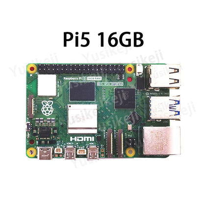 Carte officielle Raspberry Pi 5 – Processeur Cortex-A76 | Linux | RAM 2Go / 4Go / 8Go | Programmation Python | PCIe | Ethernet Gigabit | USB 3.0 Ma boutique