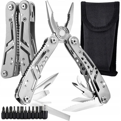 Pince Multifonction Pliante Inox – Multi-Tool Tournevis, Lime & Coupe-Fil | Livraison Europe