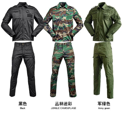 Uniforme Tactique BDU - Ensemble Camouflage avec Chemise et Pantalon | Vêtements de Randonnée, Chasse, Entraînement et Airsoft BLACKBEARD OUTDOOR INDUSTRIES