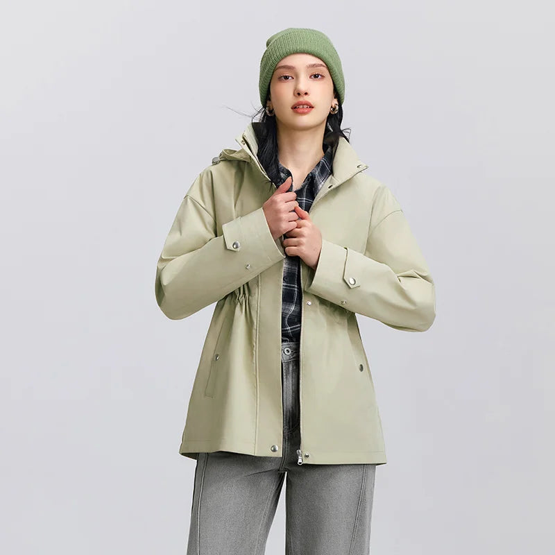 Veste Femme Mi-Longue Imperméable Coupe-Vent – Outdoor & Ville - BLACKBEARD OUTDOOR INDUSTRIES