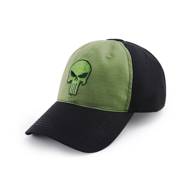 Casquette Tactique LIBERWOOD Skull Operator – Style SWAT, Forces Spéciales, Airsoft & Outdoor - BLACKBEARD OUTDOOR INDUSTRIES