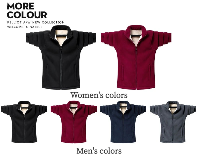 Veste Polaire Plus Size 9XL Hiver - Manteau Doublé Soft Shell pour Homme BLACKBEARD OUTDOOR INDUSTRIES