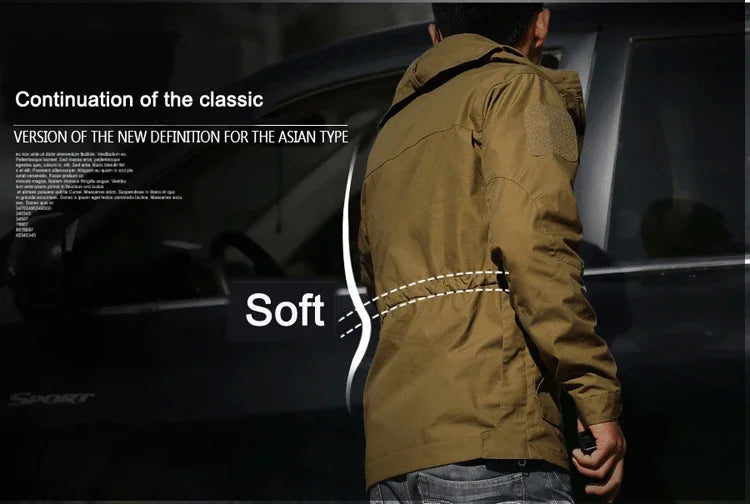 Veste M65 Tactique Militaire Homme – Hiver | Imperméable, Polaire, Chaude & Résistante - BLACKBEARD OUTDOOR INDUSTRIES