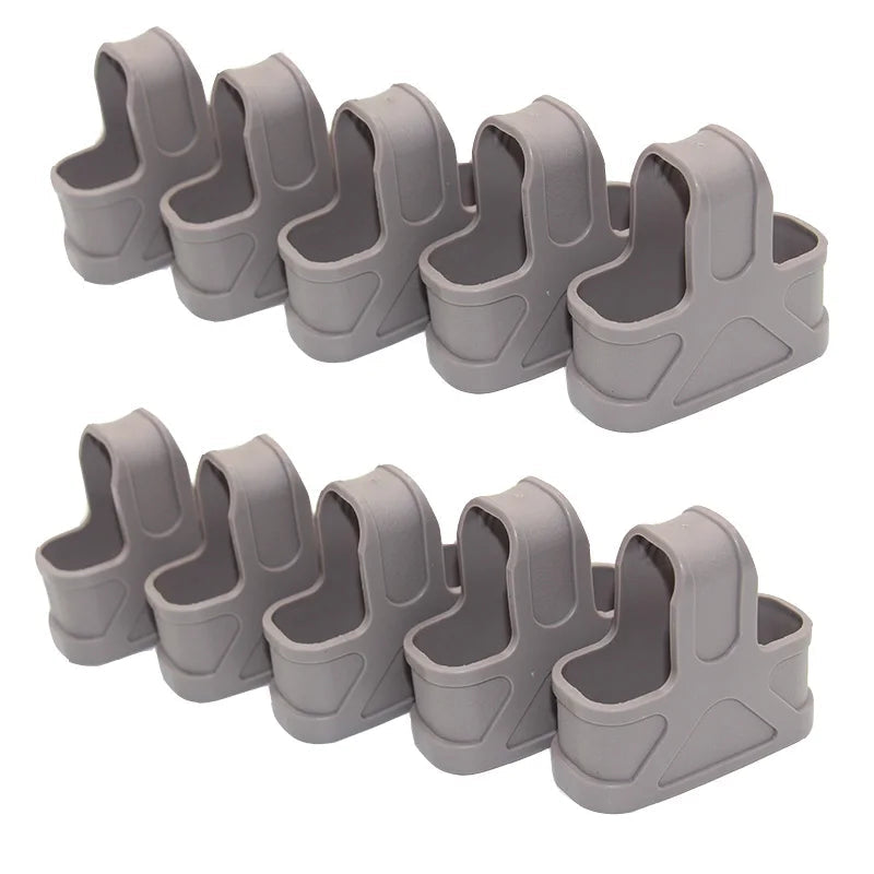 Lot de 6 ou 10 Étuis Caoutchouc pour Chargeurs 5.56 mm | Manchon Tactique Antidérapant pour M4 – Accessoire de Tir & Airsoft Ma boutique