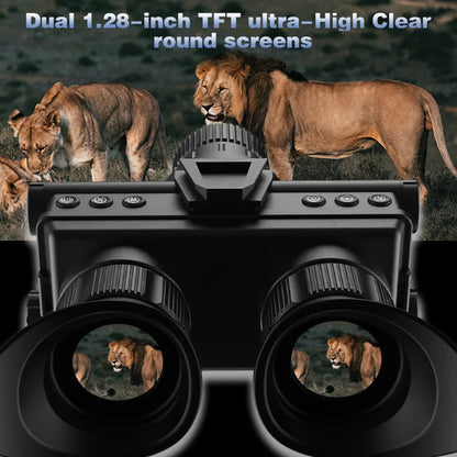 Lunette de Vision Infrarouge 4K 600M Rechargeable HD