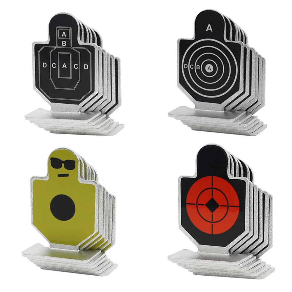 Lot de 6 Cibles Métalliques VULPO – Cibles Tactiques pour Tir, Airsoft & Entraînement de Précision Ma boutique