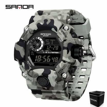 SANDA 2183 – Montre Électronique Homme - BLACKBEARD OUTDOOR INDUSTRIES