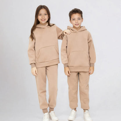 Ensemble Survêtement Enfant Hoodie + Pantalon – Fille Garçon 12M à 8 Ans