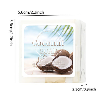 Savon au lait de coco 100 g pour la toilette