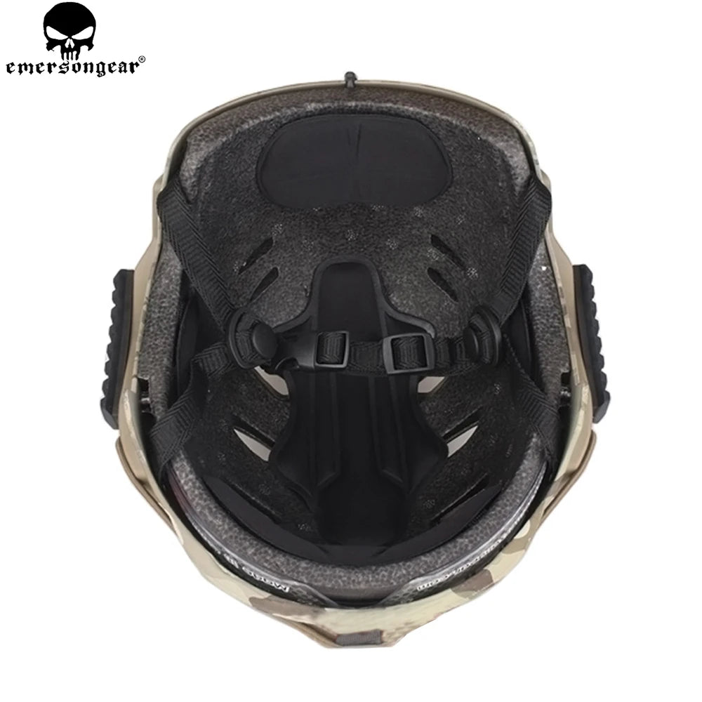 Casque type bump pour airsoft, réglable 58–64 cm