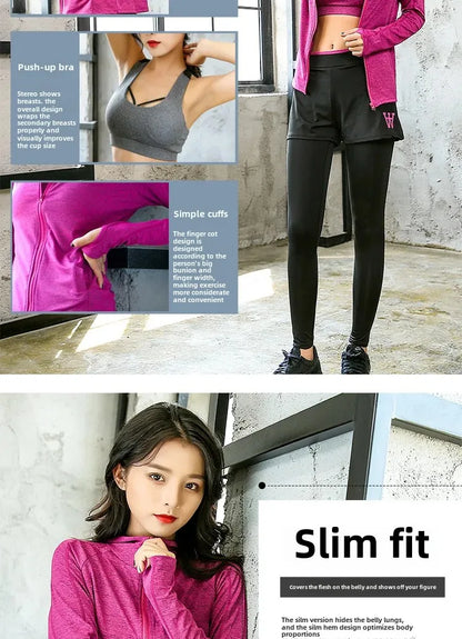 Ensemble de Yoga Femme 3 Pièces – Séchage Rapide & Ultra Léger – Style Tendance Été - BLACKBEARD OUTDOOR INDUSTRIES