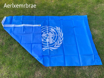 Drapeau des Nations Unies (ONU) - 90x150cm en Polyester BLACKBEARD OUTDOOR INDUSTRIES