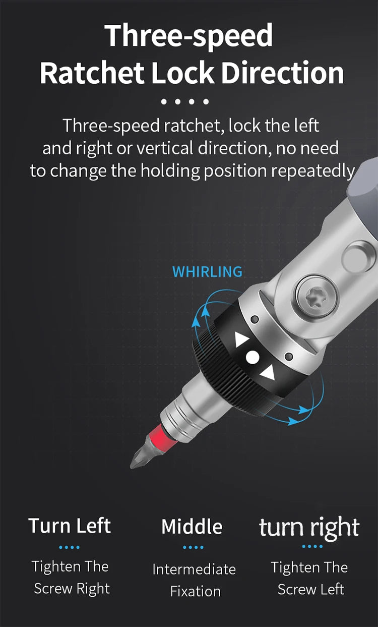 Coffret Tournevis Cliquet Multidirectionnel 30–49 pièces – Acier Vanadium Magnétique - BLACKBEARD OUTDOOR INDUSTRIES