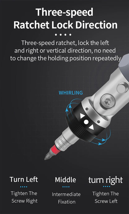 Coffret Tournevis Cliquet Multidirectionnel 30–49 pièces – Acier Vanadium Magnétique - BLACKBEARD OUTDOOR INDUSTRIES