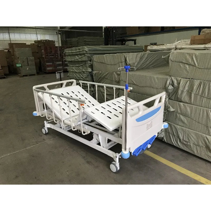 Lit d'Hôpital Électrique M7 — 5 Fonctions | Acier Inoxydable - BLACKBEARD OUTDOOR INDUSTRIES