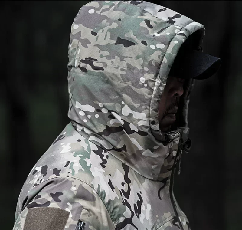 Manteau Tactique Coupe-Vent Hiver - Imperméable et Chaud