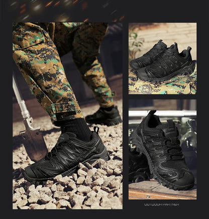 Bottes Tactiques Homme 610 – Zippées & Anti-Dérapantes - BLACKBEARD OUTDOOR INDUSTRIES