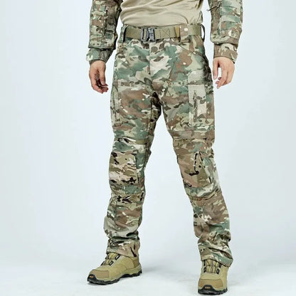 Pantalon cargo tactique homme multi-poches