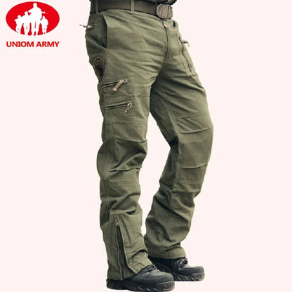 Pantalon Cargo Homme  – Coton Résistant, Multi-Poches, Style Militaire et Décontracté - BLACKBEARD OUTDOOR INDUSTRIES