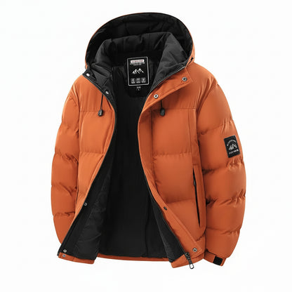 Veste homme à capuche imperméable et coupe-vent