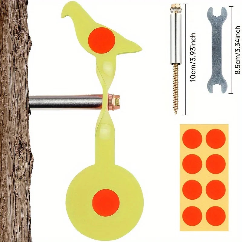 CIBLE TOURNANTE EN ACIER HAUTE VISIBILITÉ — PRÉCISION, PLAISIR ET STYLE Ma boutique