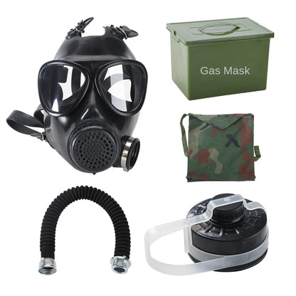 Masque à Gaz MF11B – Protection Gaz et Fumée, Type Militaire, Camping Outdoor