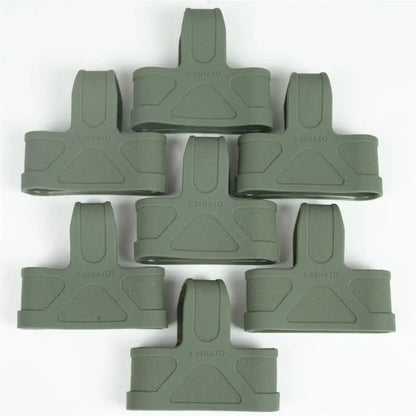 Boucles Caoutchouc Chargeur Tactique M4 M16 AK 5.56 – Airsoft & Chasse (Lot 3/6/7)