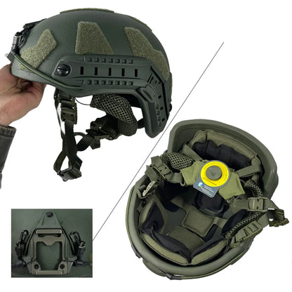 Casque Balistique Tactique LPRED Fast 4.0 - Léger, Certifié CE