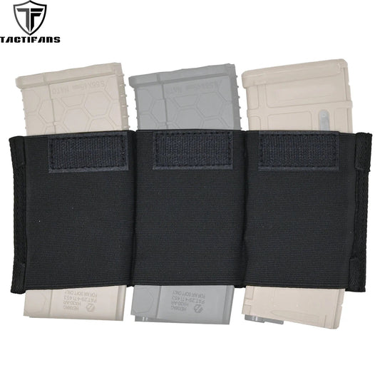 Tactifans 5.56 Triple porte chargeur pour Micro Fight MK3 MK4 Chest Rig BLACKBEARD OUTDOOR INDUSTRIES