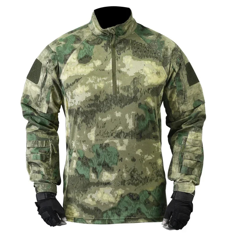 XMGOLONG PRO Pioneer Frog Suit – Haut Tactique G3 Été/Automne Camouflage CP | Séchage Rapide | Entraînement, Chasse, Airsoft - BLACKBEARD OUTDOOR INDUSTRIES