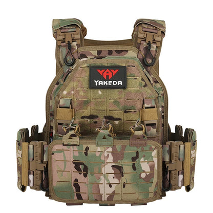 porte plaque YAKEDA 6094 Laser Cut Quick Release - BLACKBEARD OUTDOOR INDUSTRIES