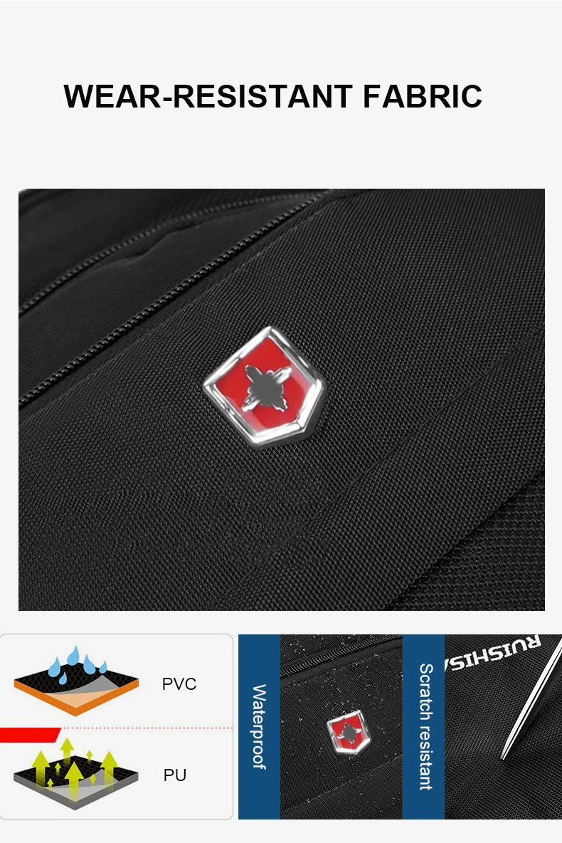 Sac à Dos Ordinateur Étanche 2025 – 17"/20" | Grande Capacité, USB, Antivol | Homme & Femme - BLACKBEARD OUTDOOR INDUSTRIES