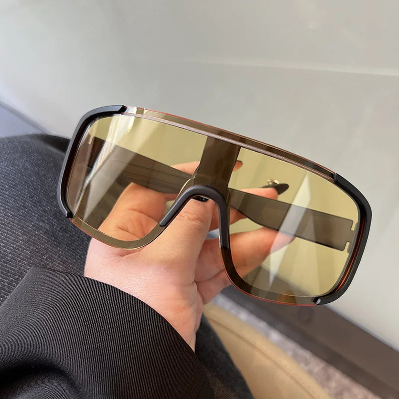 Lunettes de Cyclisme Style Y2K – Verres Miroir Coupe-Vent | Homme & Femme