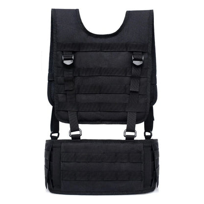 Harnais Tactique MOLLE avec Ceinture Détachable – Harnais de Combat Airsoft, Équipement Militaire, Entraînement et Chasse Outdoor BLACKBEARD OUTDOOR INDUSTRIES