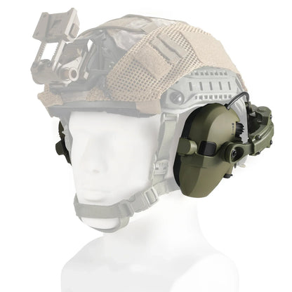 Casque Anti-Bruit Électronique Actif – Protection Auditive 23 dB NRR, Amplification ×4, Entrée AUX