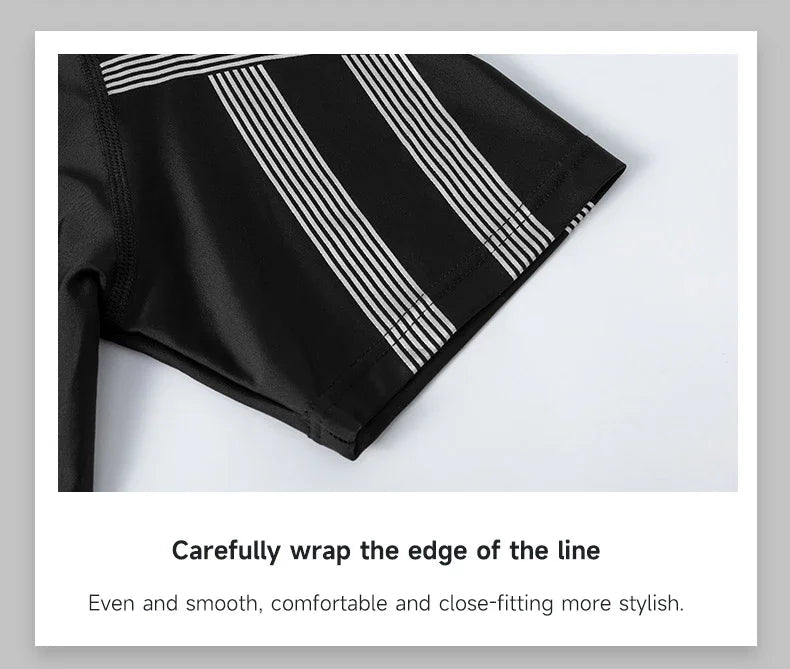 ensemble de mailliot de bain homme rash guards split type Ma boutique